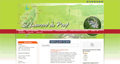 Desktop Screenshot of mairie-st-laurent-du-pont.fr